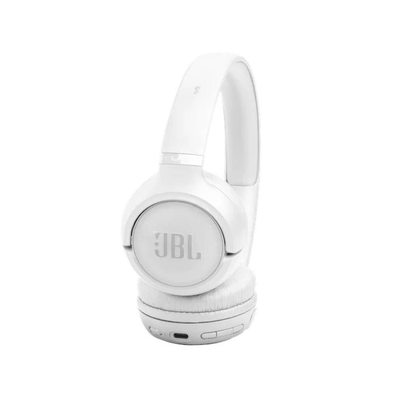 JBL Tune 530 Bluetooth On Ear Headphone - White - White
