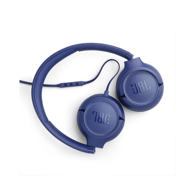 JBL Tune 530C Hi - Res Wired On Ear Headphone - Blue - Blue
