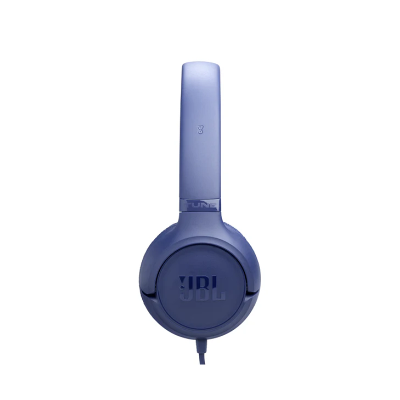 JBL Tune 530C Hi - Res Wired On Ear Headphone - Blue - Blue