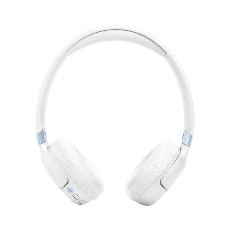JBL Tune 680 NC Bluetooth On Ear Headphone - White - White