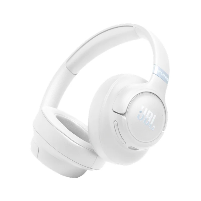 JBL Tune 780 NC Bluetooth Over Ear Headphone - White - White