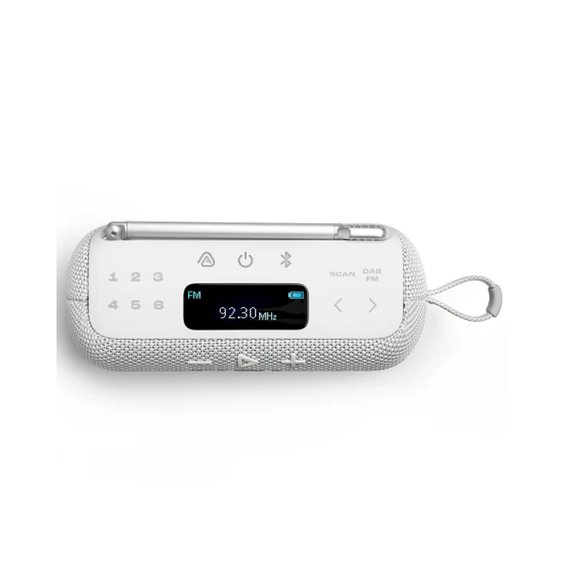JBL Tuner 3 FM/DAB Bluetooth Portable Bluetooth Radio - White - White
