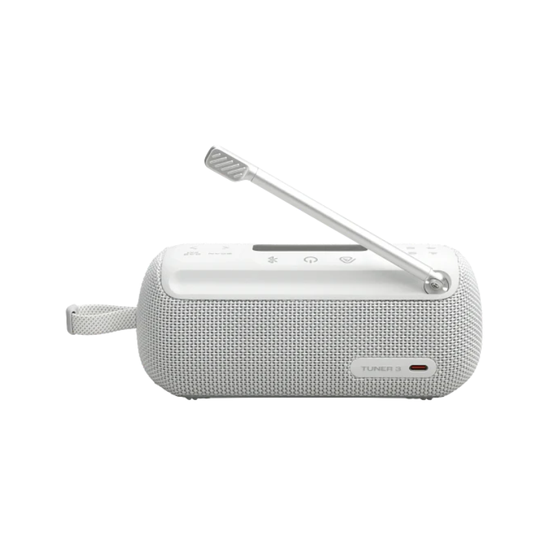 JBL Tuner 3 FM/DAB Bluetooth Portable Bluetooth Radio - White - White