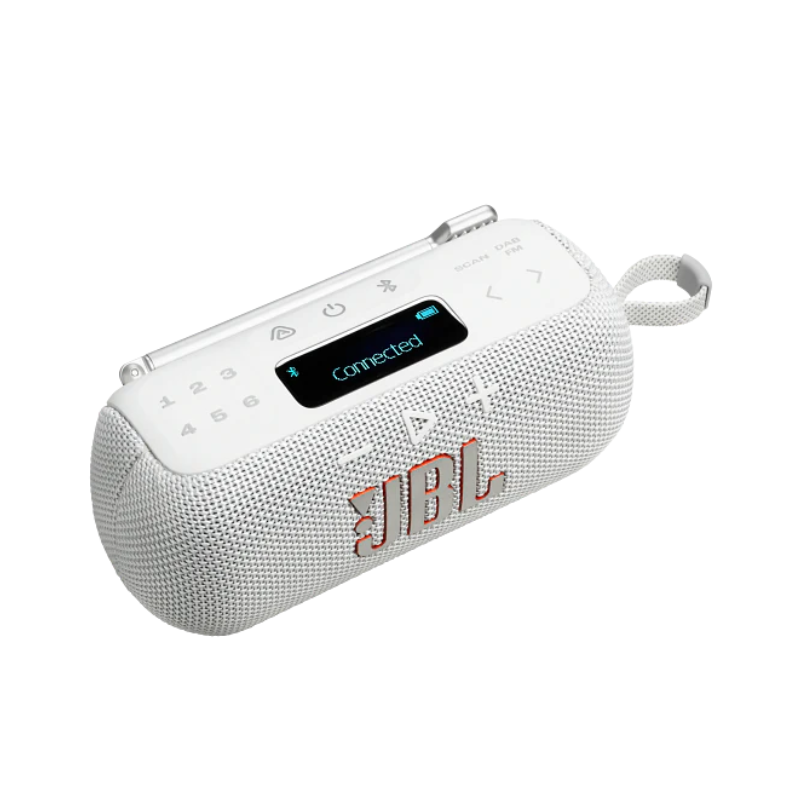 JBL Tuner 3 FM/DAB Bluetooth Portable Bluetooth Radio - White - White