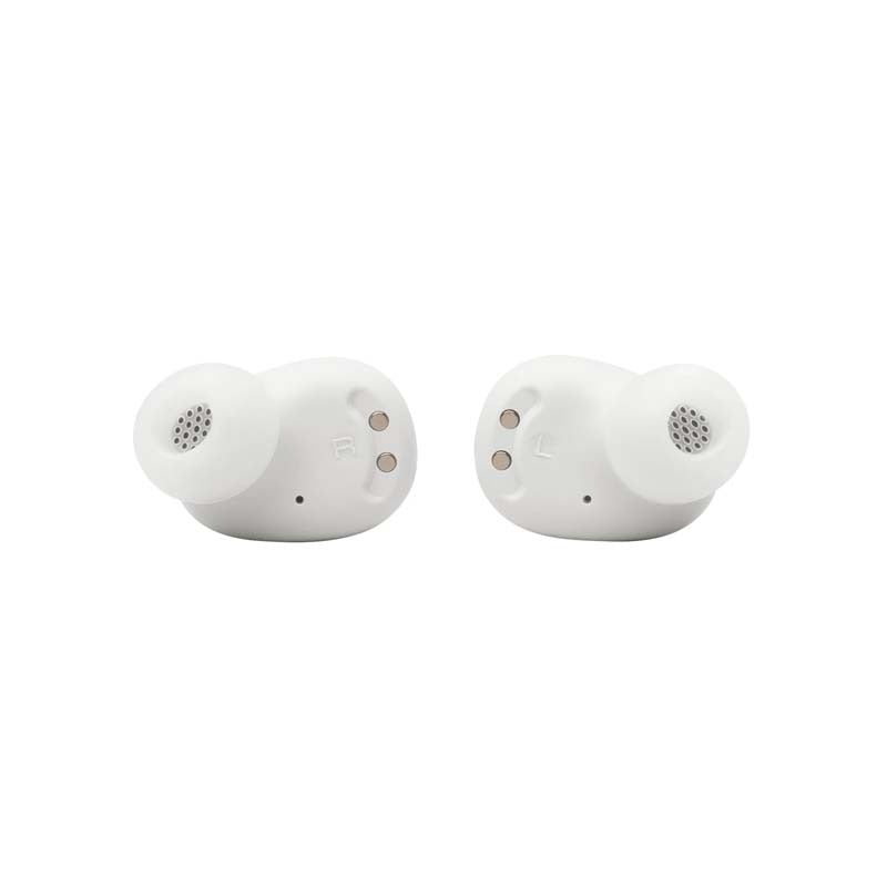 JBL Vibe Buds True Wireless In Ear Earbuds - White - White
