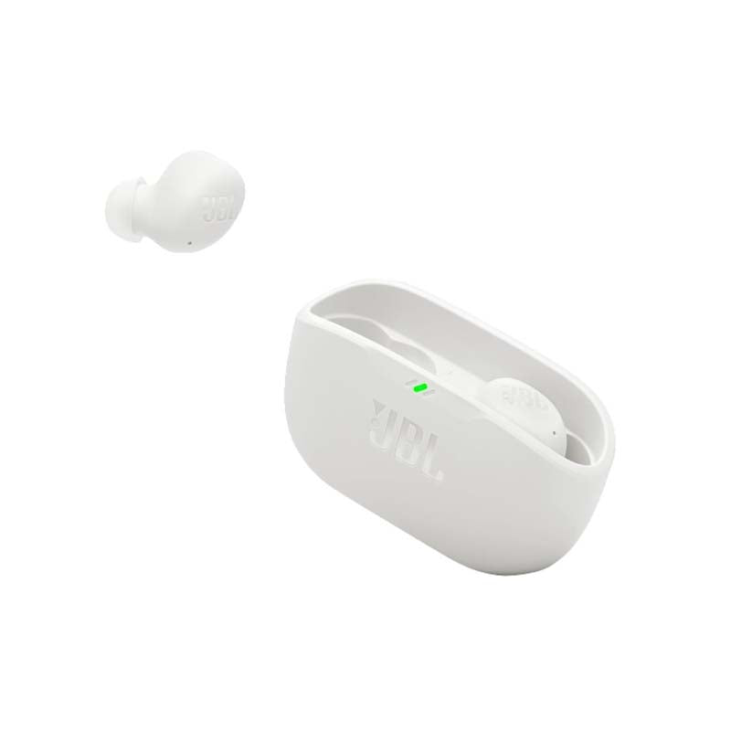 JBL Wave Buds 2 True Wireless Noise Cancelling Earbuds - White - White