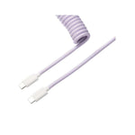 Keychron USB Type-C Coiled Aviator Keyboard Cable - Purple - Purple