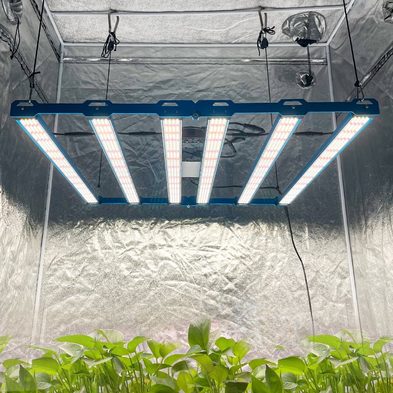 Kingbrite P55 480W BAR Grow Light with UV + IR |Samsung LM281B - Light Blue