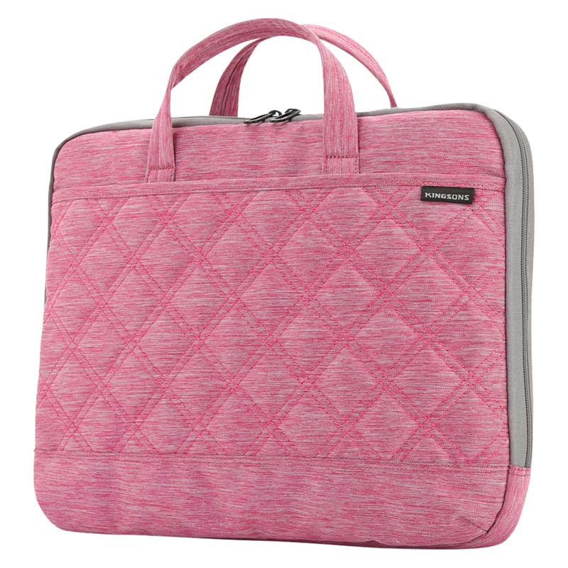 Kingsons 15.6’’ Trace Series Ladies Bag - Pink