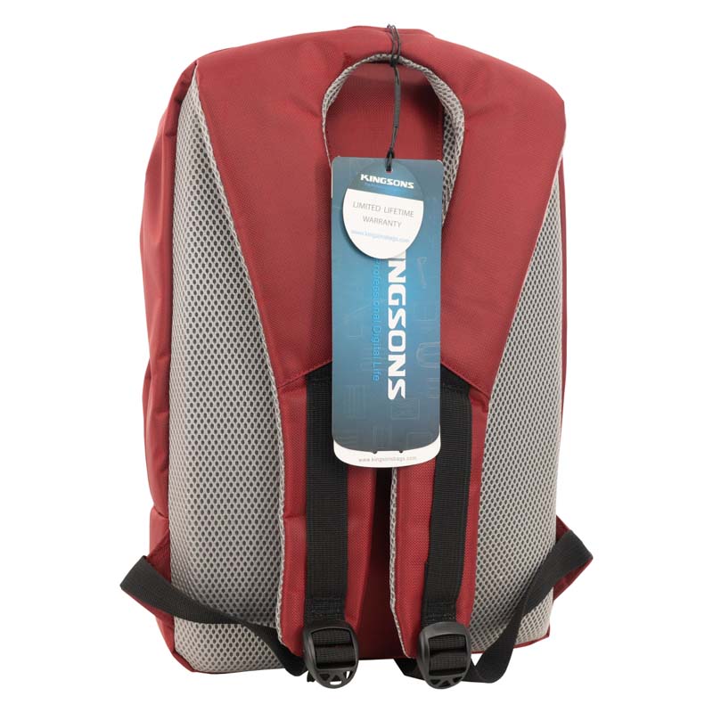 Kingsons Laptop Backpack Evolution Series 15.6’’ - Red