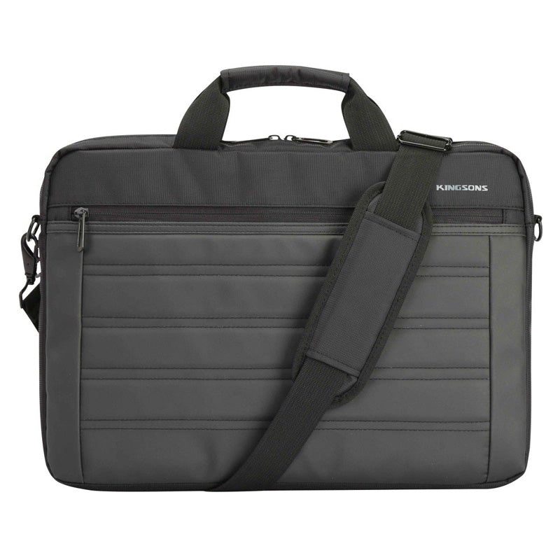 Kingsons Legacy Series 15.6’’ Shoulder Bag - Black - Black