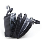 Kingsons Prime series Laptop Trolley bag - Black - Black