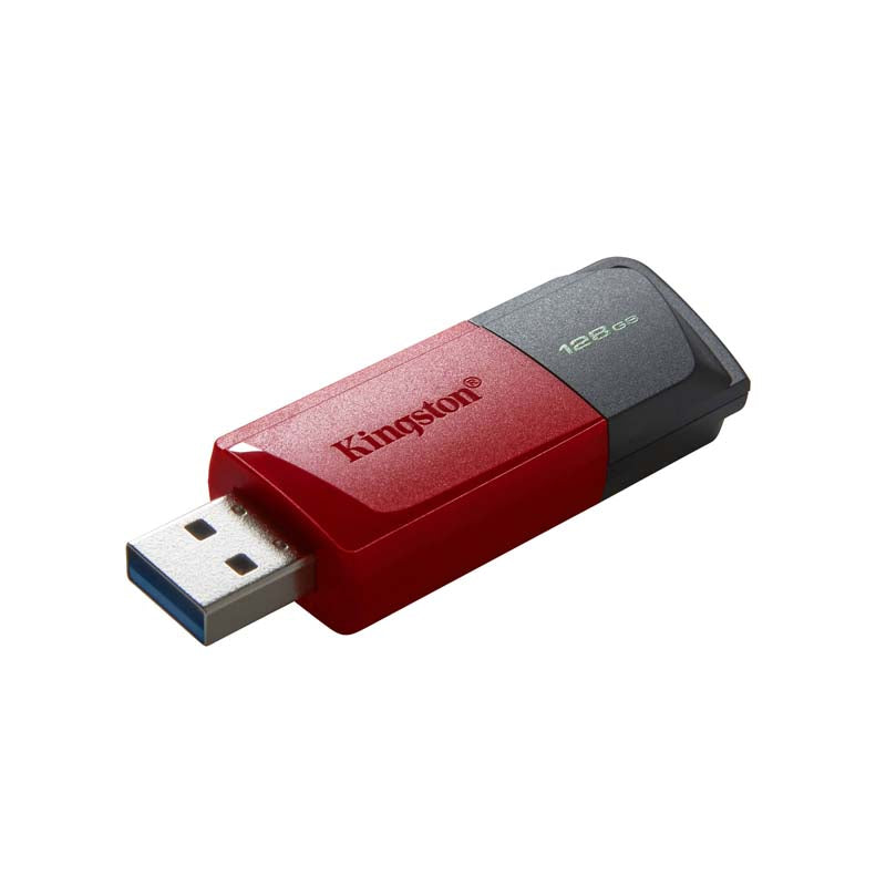 Kingston 128GB USB3.2 Gen1 Datatraveler Exodia M - Black / Red - Black / Red