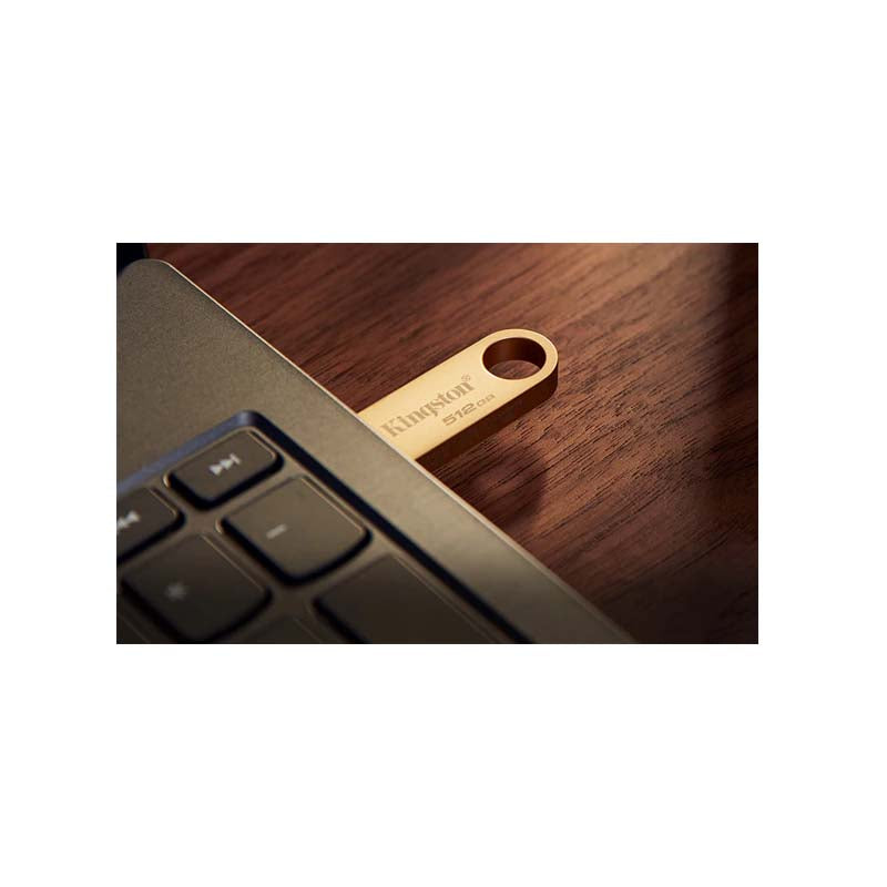 Kingston 64GB 220MB/S Metal USB 3.2 Gen 1 Datatraveler SE9 G3 - Gold