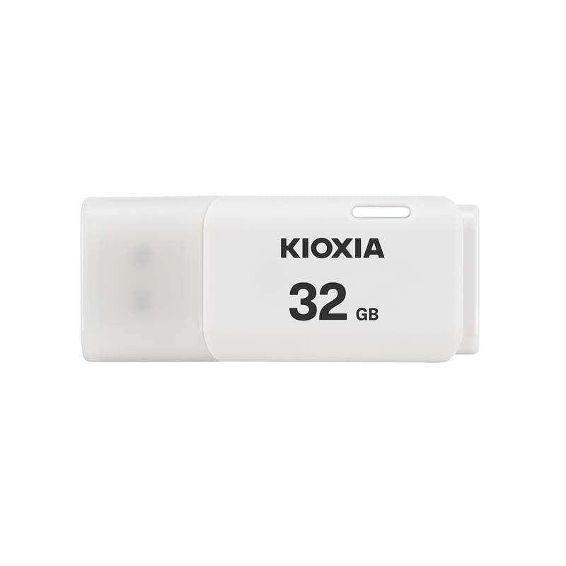 Kioxia 32GB USB 2.0 Flash Drives - White - White