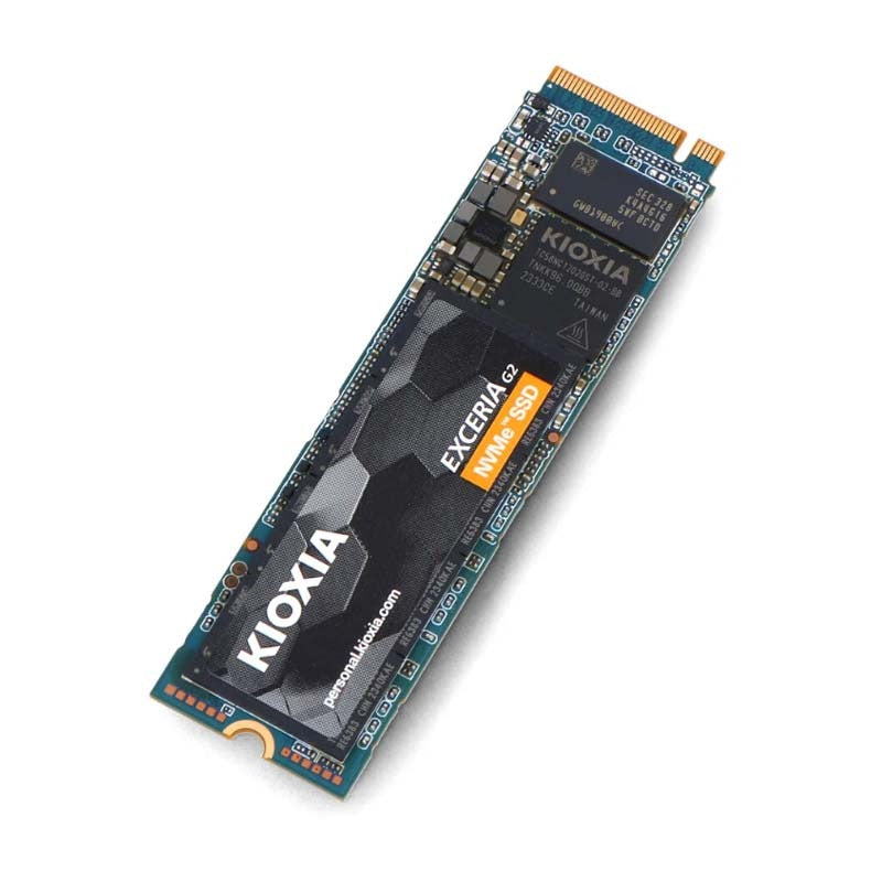 Kioxia Exceria 500GB M.2 PCIe NVMe Solid State Drive - Black