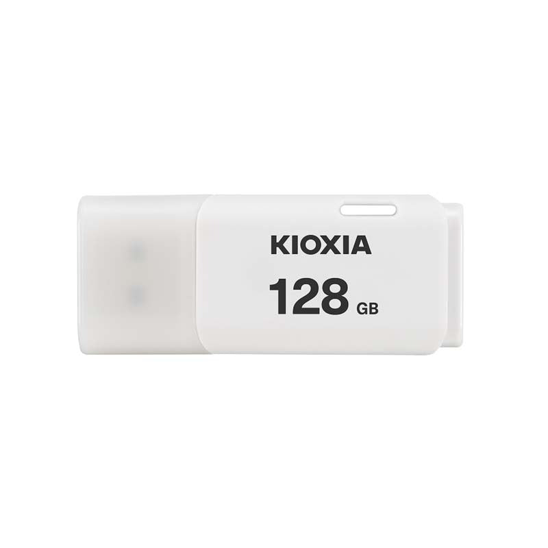 Kioxia TransMemory U202 128GB USB Flash Drive - White - White