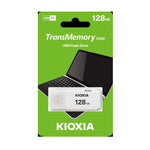 Kioxia TransMemory U202 128GB USB Flash Drive - White - White