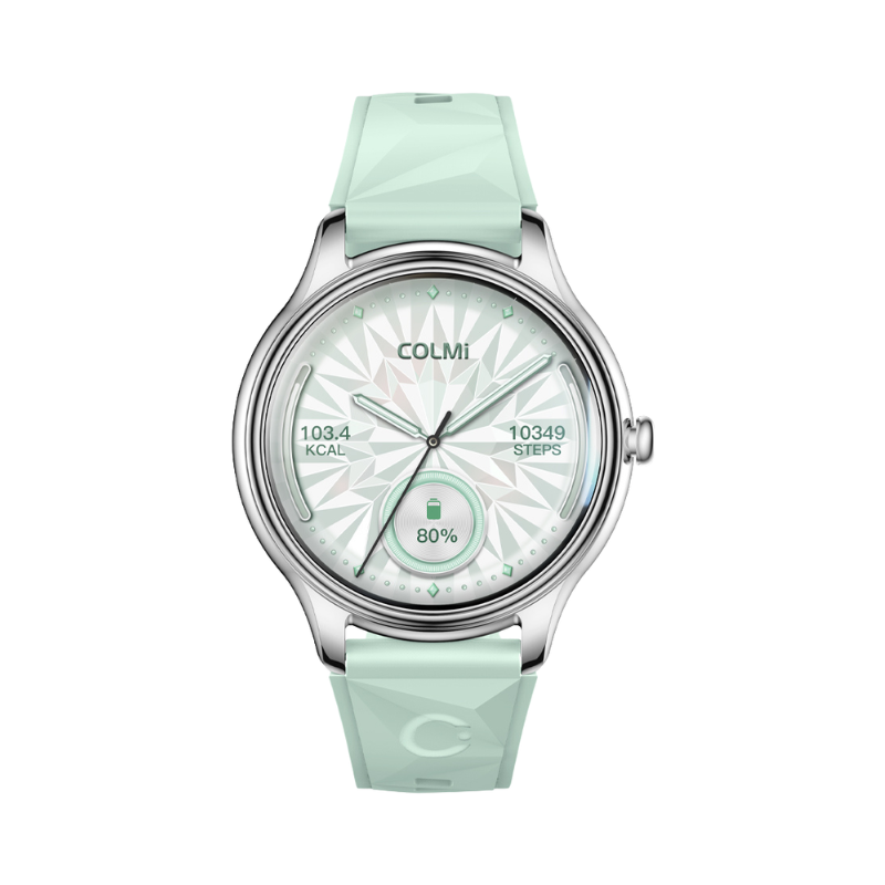 COLMi L28 Smart Watch 1.32inch AMOLED Display Round Smartwatch - Green
