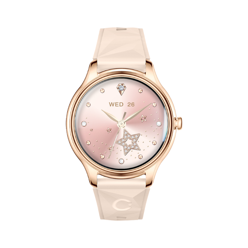 COLMi L28 Smart Watch 1.32inch AMOLED Display Round Smartwatch - Gold