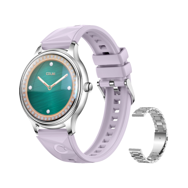 COLMi L28 Smart Watch 1.32inch AMOLED Display Round Smartwatch - Silver