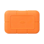 LaCie Rugged 4TB USB 3.2 Gen2 Type-C External SSD - Orange - Orange