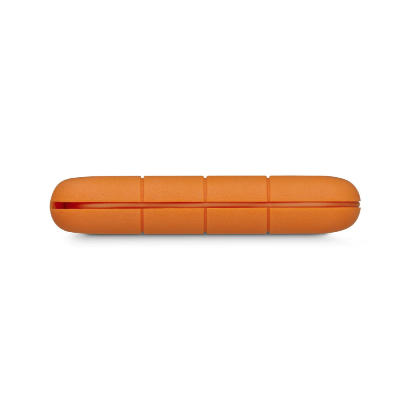 LaCie Rugged USB-C 5TB External Hard Drive - Orange - Orange