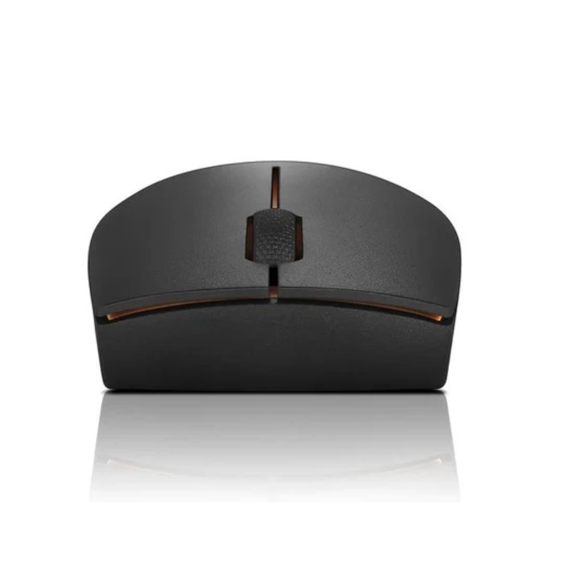 Lenovo 300 Compact Wireless Optical Mouse - Black - Black - Mouse