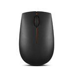 Lenovo 300 Compact Wireless Optical Mouse - Black - Black - Mouse