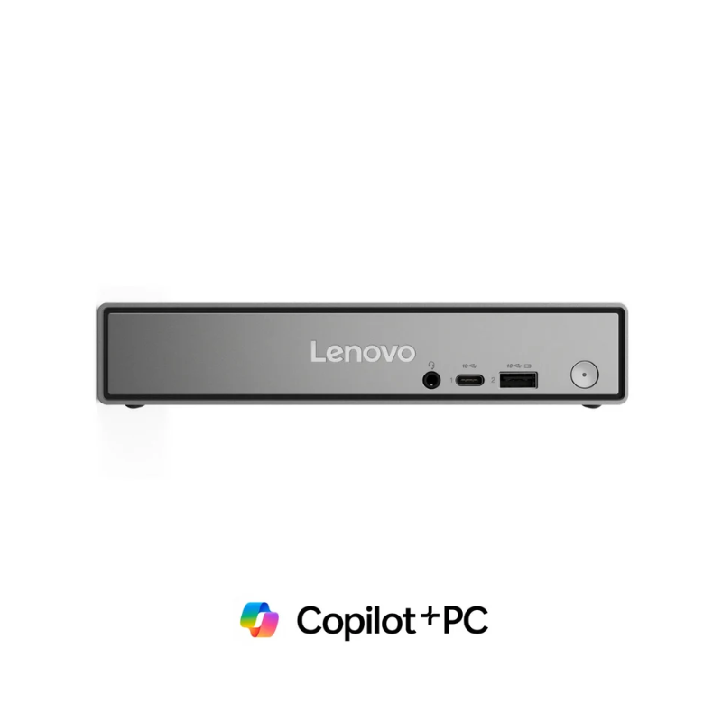 Lenovo ThinkCentre Neo 50q G6 Tiny Desktop PC Ultra 7 256V 16GB DDR5 512GB PCIe SSD Windows 11 Pro - Black
