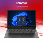 Lenovo V15 G4 AMN 15.6-inch FHD AMD Ryzen 3 7320U 8GB RAM 256GB SSD Win 11 Home Laptop - Black