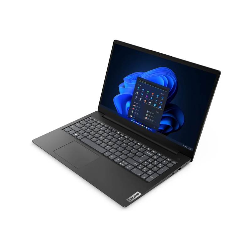 Lenovo V15 G4 AMN 15.6-inch FHD AMD Ryzen 3 7320U 8GB RAM 256GB SSD Win 11 Home Laptop - Black