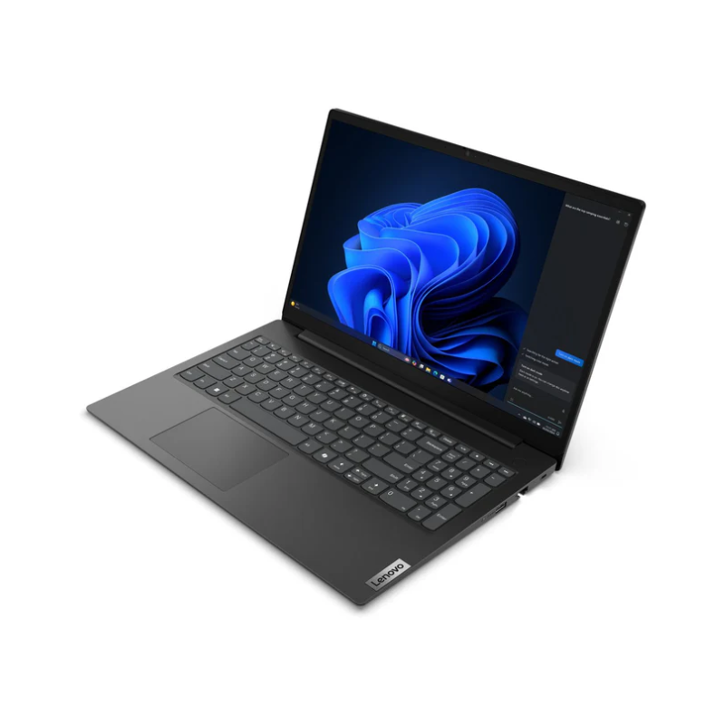 Lenovo V15 G5 IRL 15.6-inch FHD Laptop Intel Core i3-1315U 256GB SSD 8GB RAM Windows 11 Pro - Black