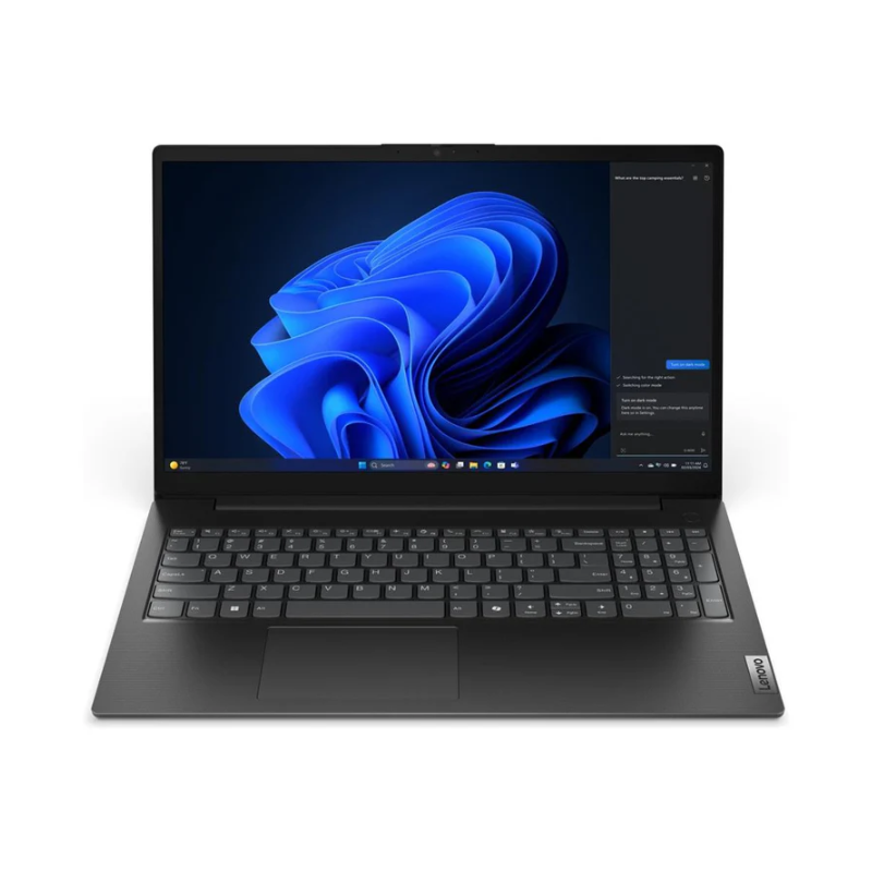 Lenovo V15 G5 IRL 15.6-inch FHD Laptop Intel Core i3-1315U 256GB SSD 8GB RAM Windows 11 Pro - Black