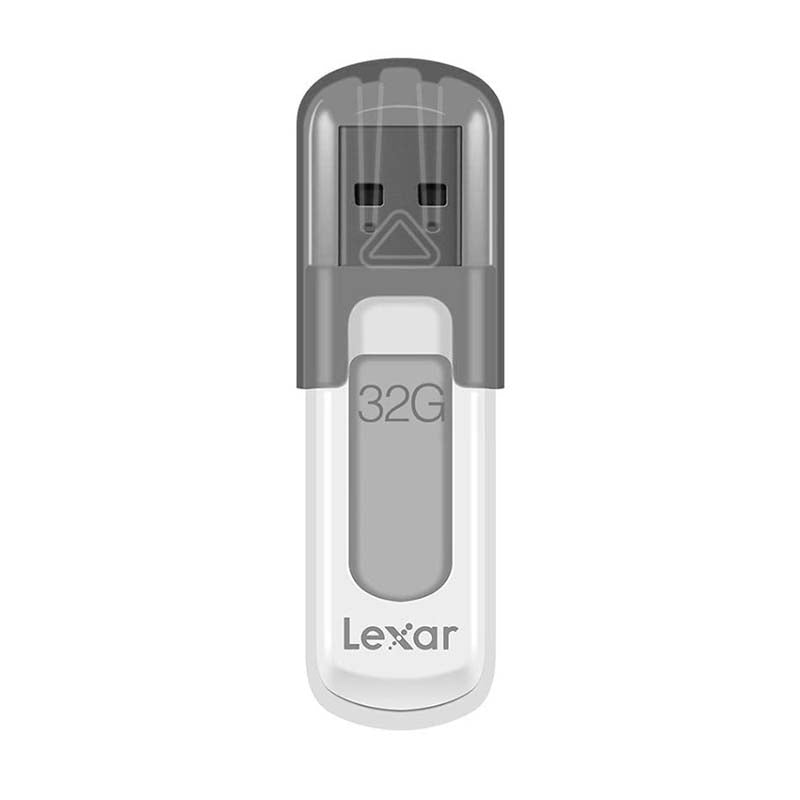 Lexar 32GB Jump Drive V100 USB 3.0 Flash Drive - White