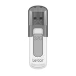 Lexar 32GB Jump Drive V100 USB 3.0 Flash Drive - White