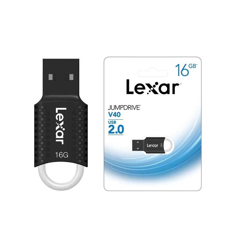 Lexar Jump Drive V40 16GB USB Flash Drive - Black