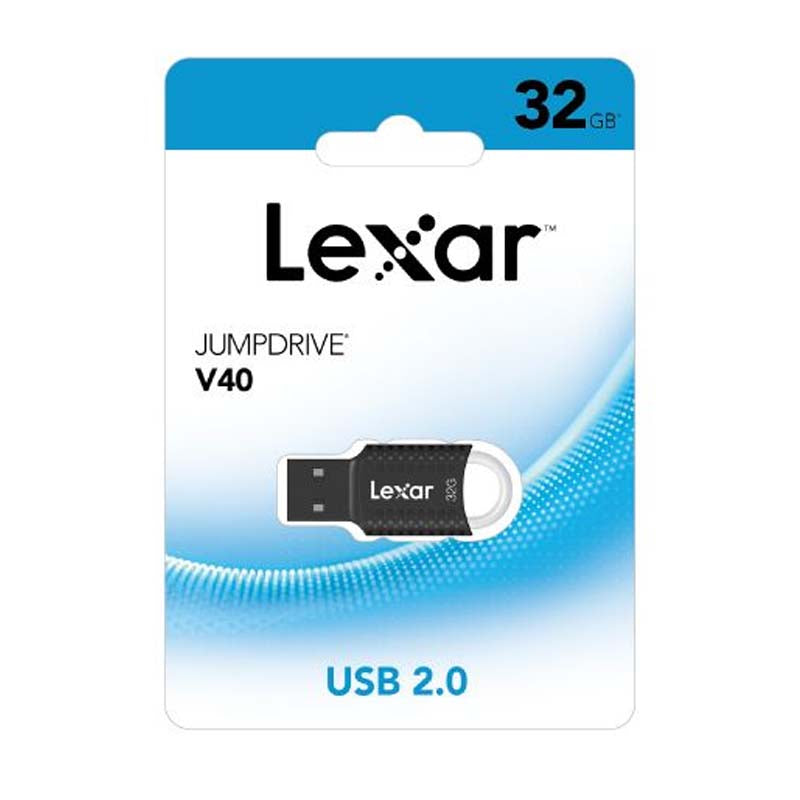 Lexar Jump Drive V40 32GB USB Flash Drive - Black
