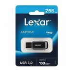 Lexar Jump Drive V400 USB 3.0 256GB Flash Drive - Black