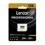 Lexar MicroSD UHS II C10 U3 128GB - Gold - Gold