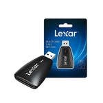 Lexar Multi-Card 2-in-1 USB 3.1 Reader - Black