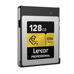 Lexar Professional CF Express 128GB Type B Memory Card - Gold