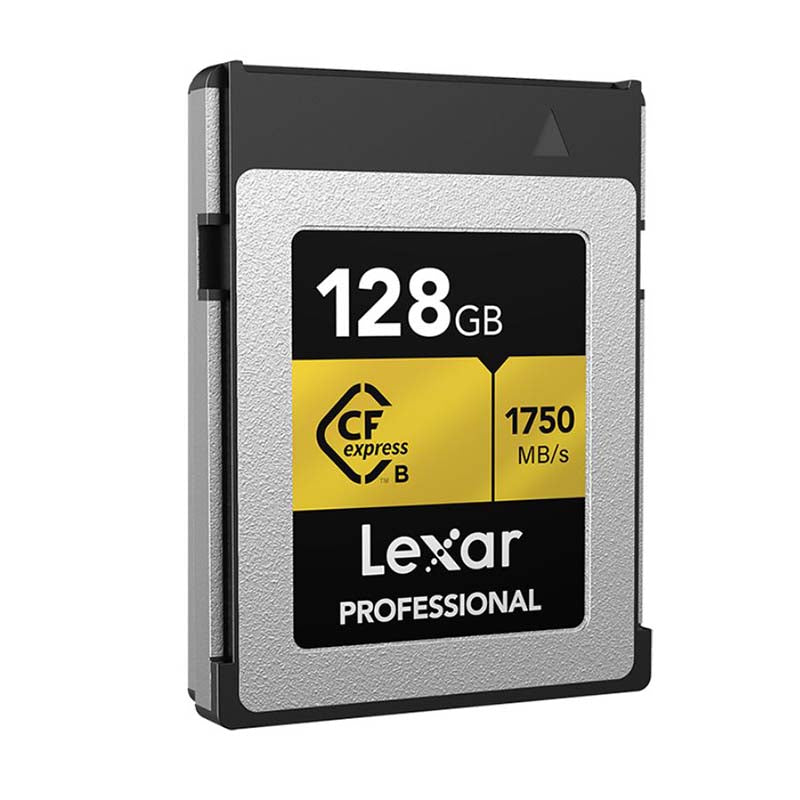 Lexar Professional CF Express 128GB Type B Memory Card - Gold
