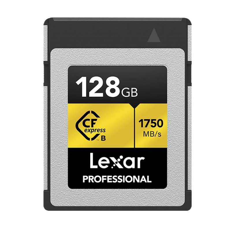 Lexar Professional CF Express 128GB Type B Memory Card - Gold