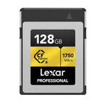 Lexar Professional CF Express 128GB Type B Memory Card - Gold