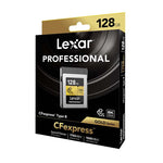 Lexar Professional CF Express 128GB Type B Memory Card - Gold
