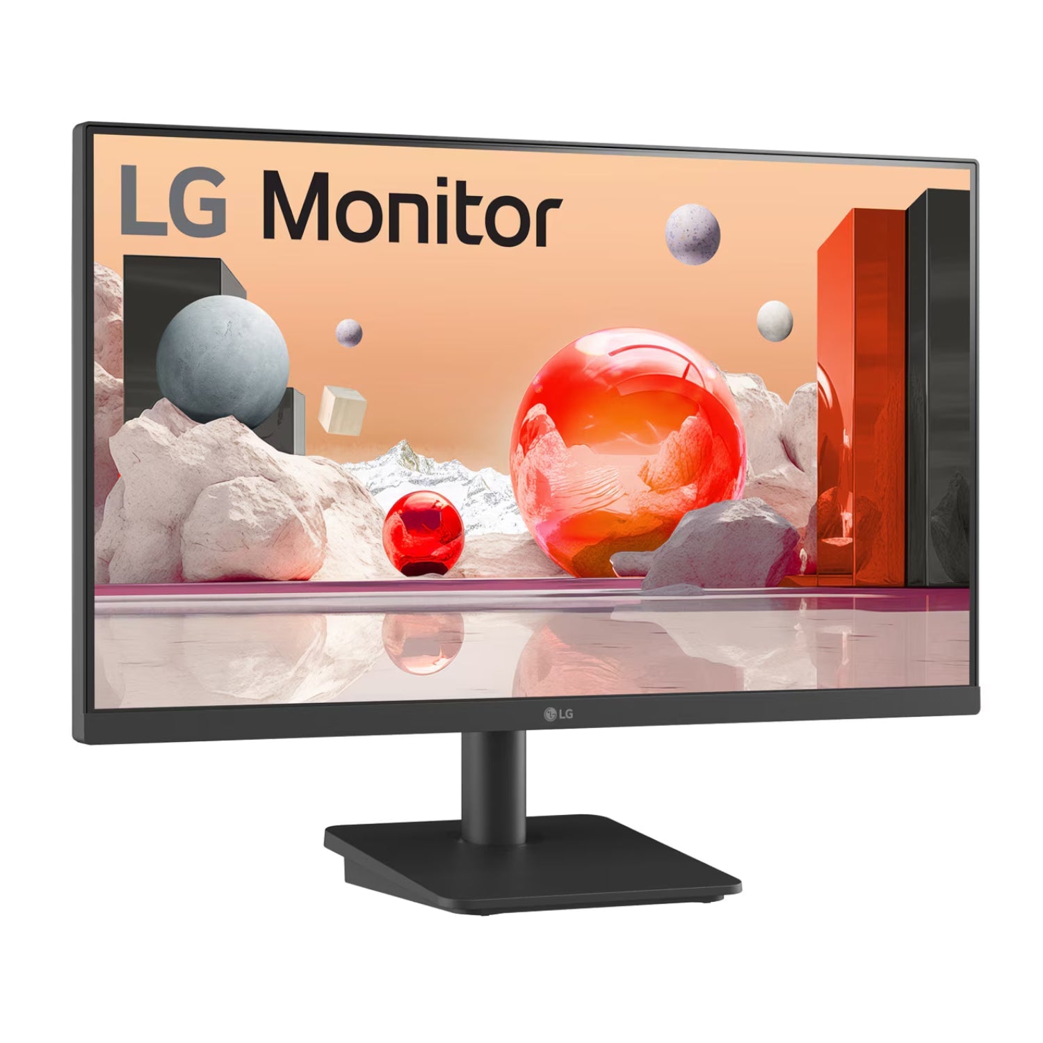 LG Essential 24″ FHD IPS 100Hz Monitor - Black