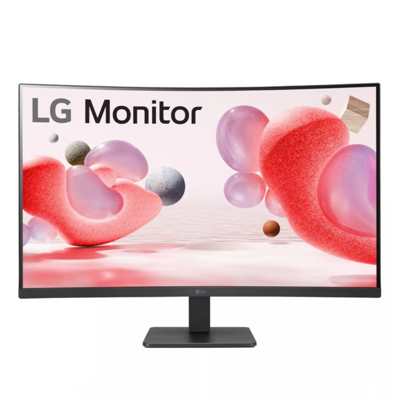LG Essential 32’’ FHD VA Curved Monitor 100Hz with FreeSync - Black