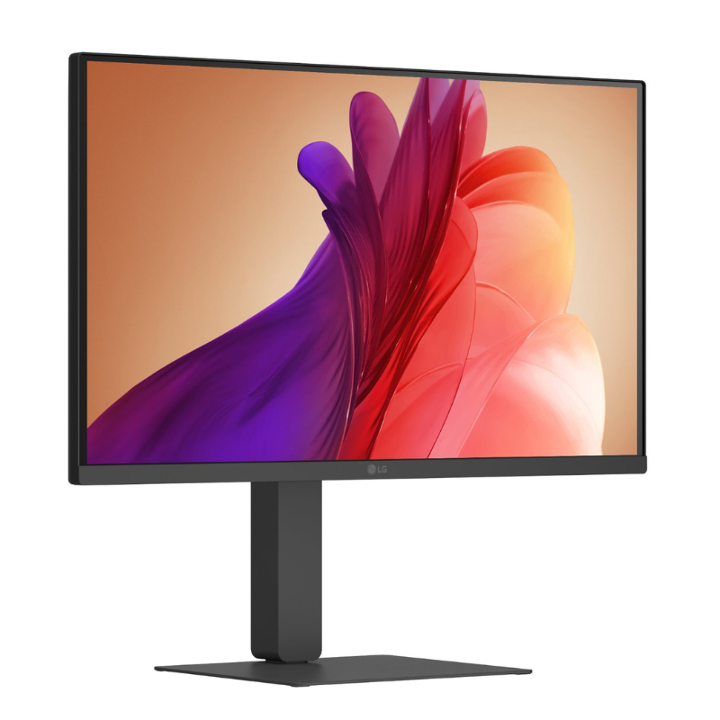 LG UltraFine 27’’ 4K UHD IPS Monitor with USB-C incl Speakers - White/Black