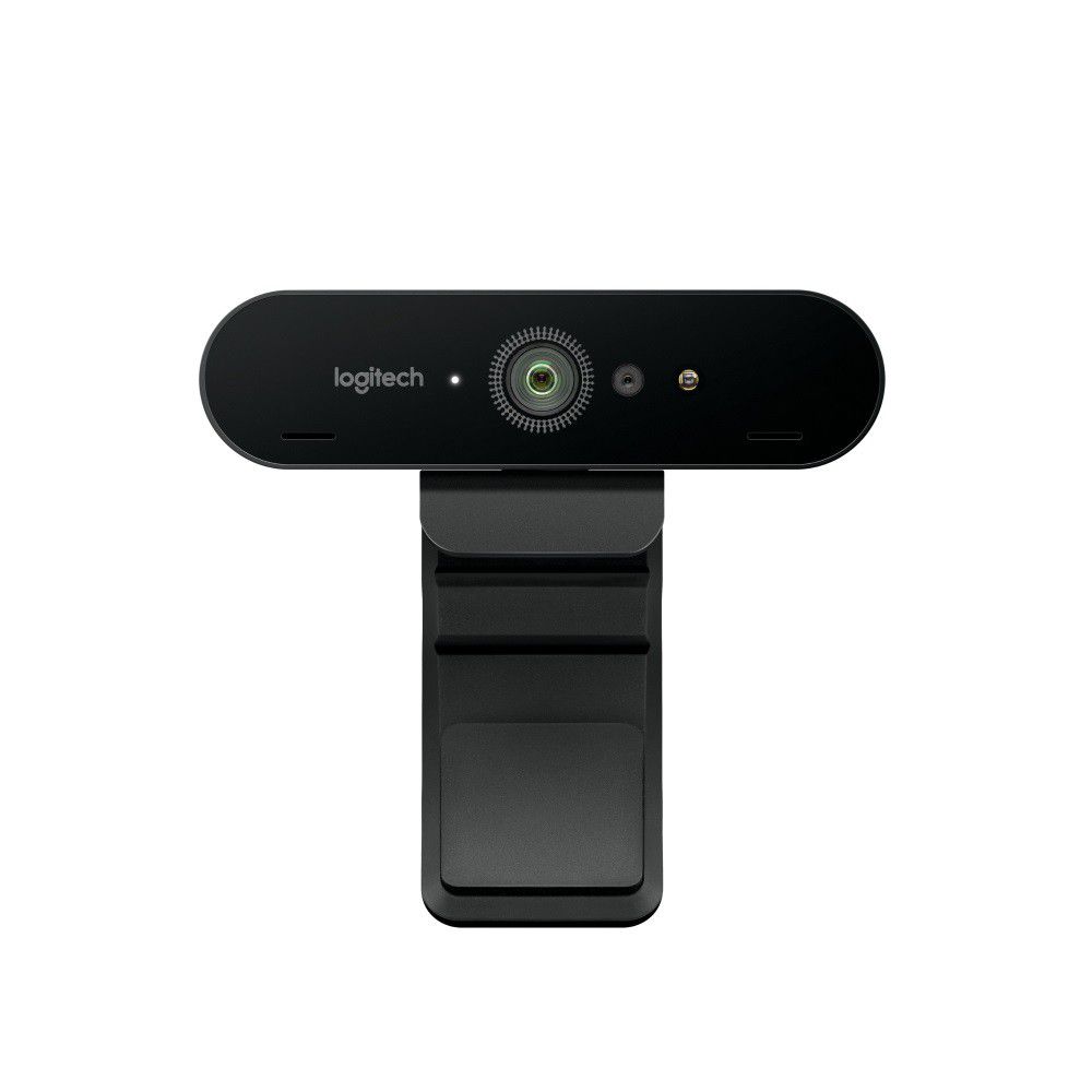 Logitech Brio 4K Ultra HD Video Conferencing Webcam With Right Light - Black